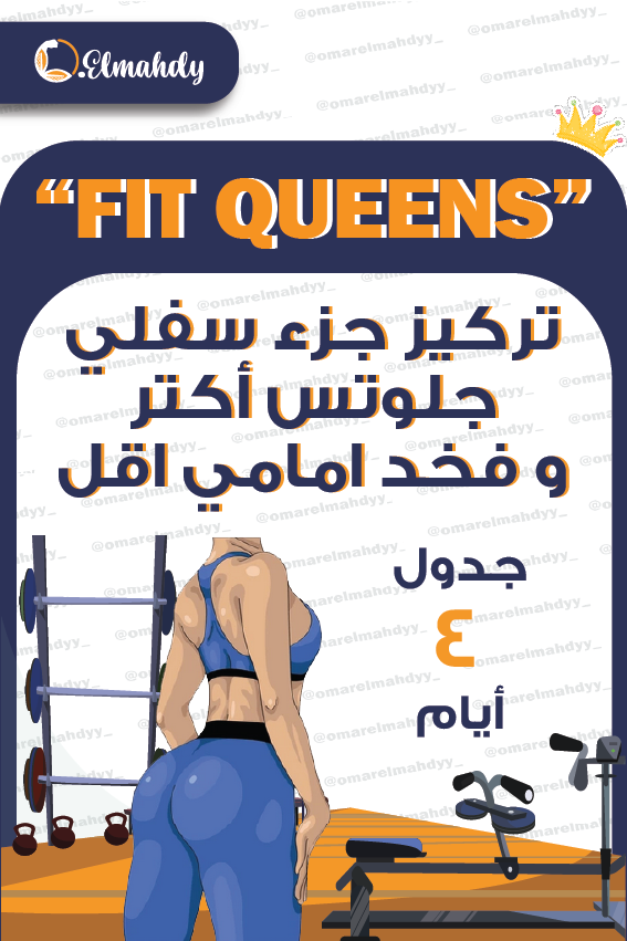 تركيز جلوتس و شد الفخد الأمامي من غير تكبير(جيم)